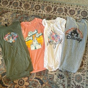 Disney World Disney Land shirt bundle